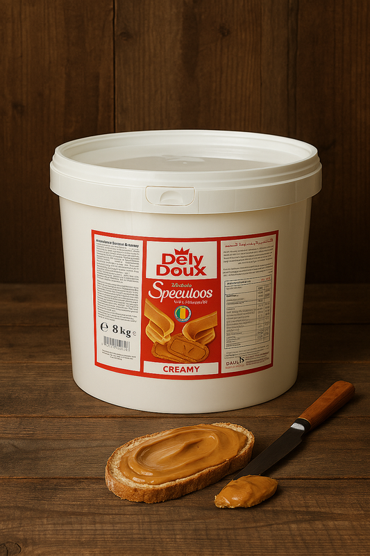 Dely Doux Speculoos Creamy Biscuit Spread - 8 KG